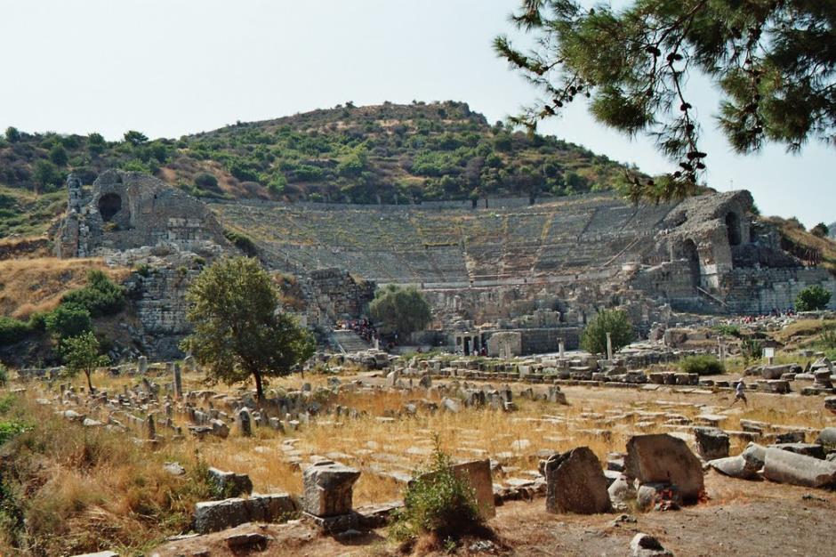 Efesus - ancient amphitheatre - Turkey